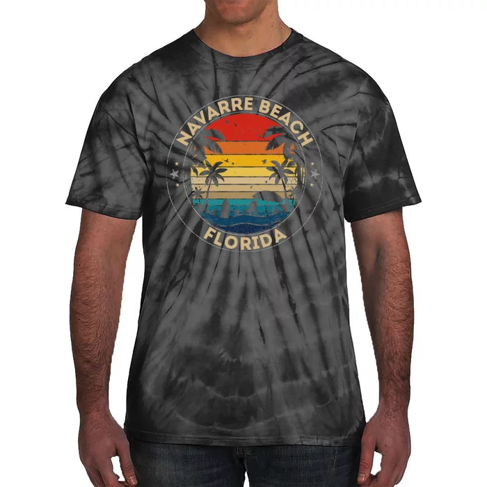 Navarre Beach Souvenir Florida Reminder Tie-Dye T-Shirt