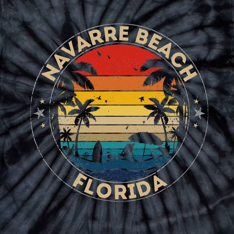 Navarre Beach Souvenir Florida Reminder Tie-Dye T-Shirt