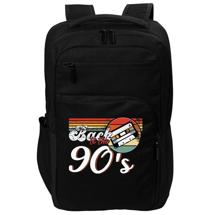 Nineties Back To The 90s Retro Cassette 90S Impact Tech Backpack