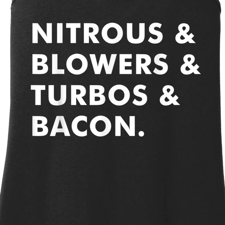 Nitrous & Blowers & Turbos & Bacon Ladies Essential Tank