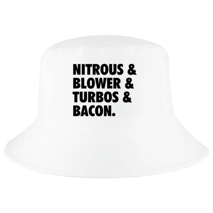 Nitrous & Blowers & Turbos & Bacon Cool Comfort Performance Bucket Hat