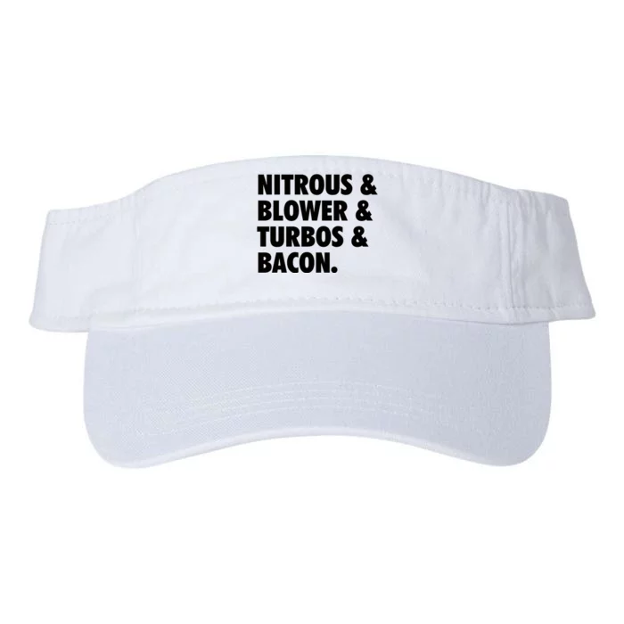 Nitrous & Blowers & Turbos & Bacon Valucap Bio-Washed Visor