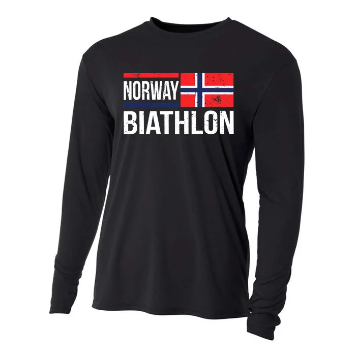 Norway Biathlon Target Skiing Shooting Competition Biathlete Cooling Performance Long Sleeve Crew