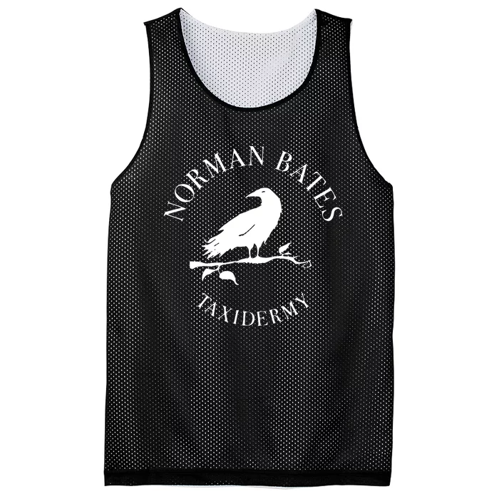 Norman Bates Taxidermy Mesh Reversible Basketball Jersey Tank