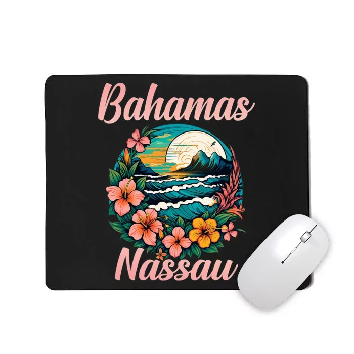 Nassau Bahamas Vacation Proud Bahamas Bahamian Beach Mousepad