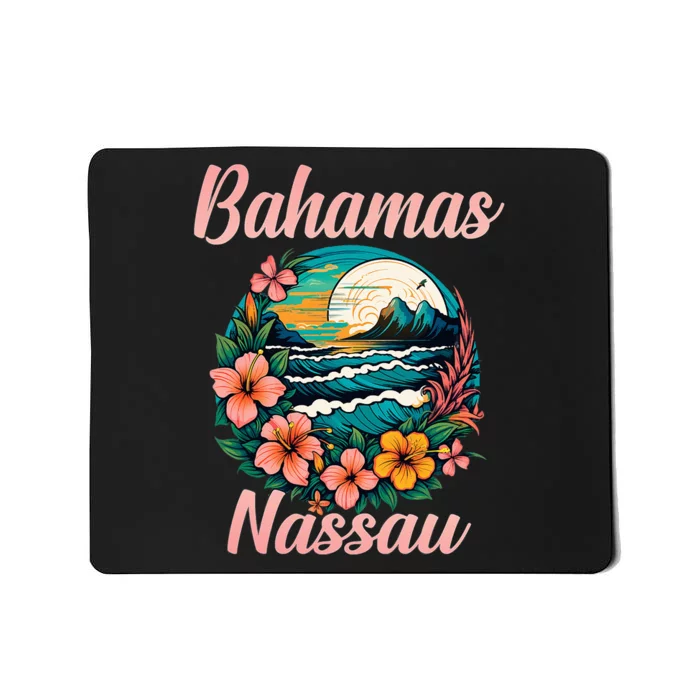 Nassau Bahamas Vacation Proud Bahamas Bahamian Beach Mousepad