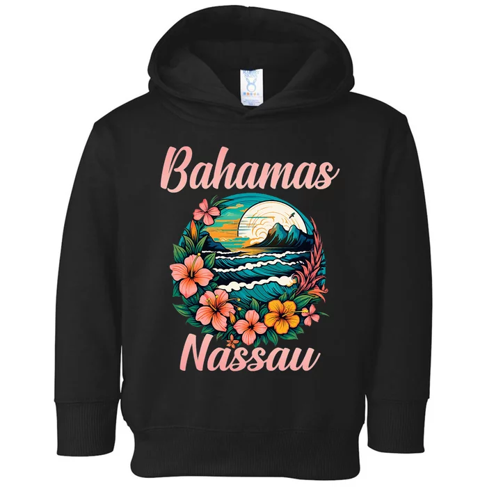 Nassau Bahamas Vacation Proud Bahamas Bahamian Beach Toddler Hoodie