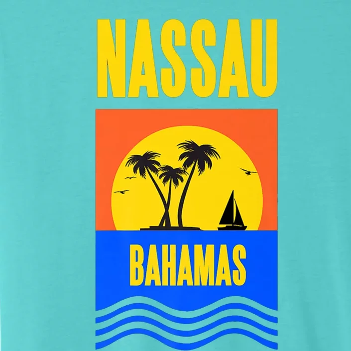 Nassau Bahamas Vacation Souvenir Sailing ChromaSoft Performance T-Shirt