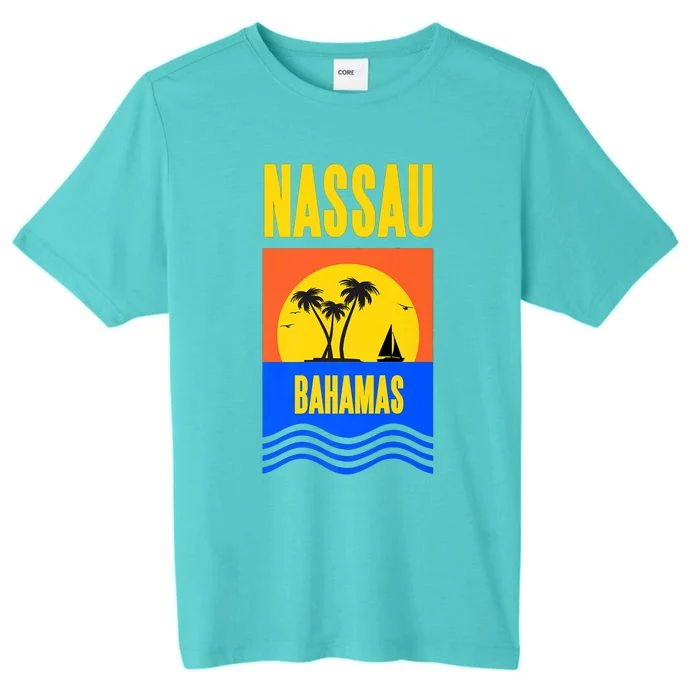 Nassau Bahamas Vacation Souvenir Sailing ChromaSoft Performance T-Shirt