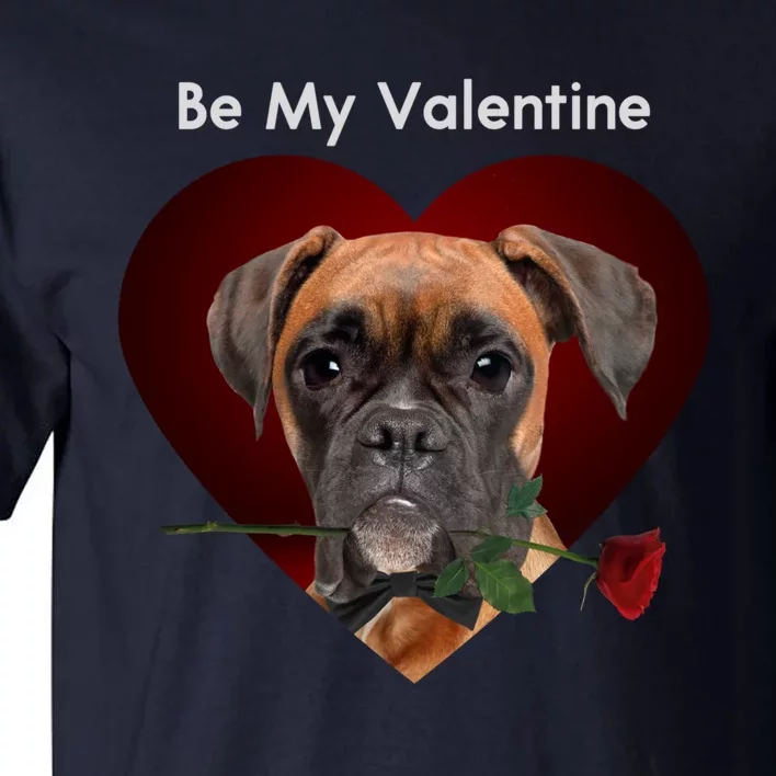 Novelty Boxer Valentine's Day Cool Gift For Doxie Lovers Gift Tall T-Shirt