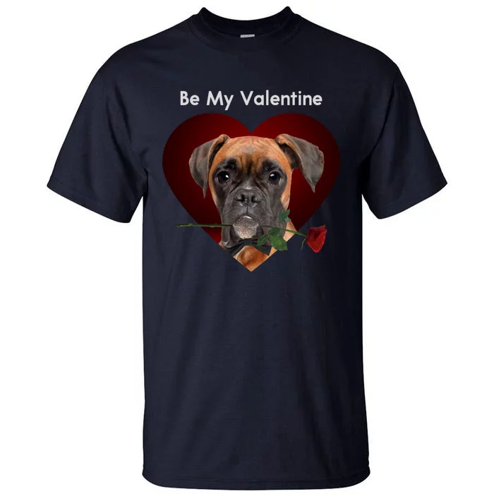 Novelty Boxer Valentine's Day Cool Gift For Doxie Lovers Gift Tall T-Shirt