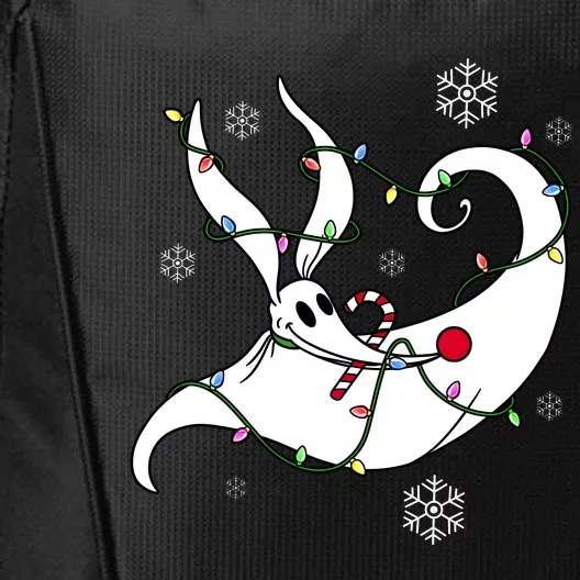 Nightmare Before Xmas Zero Christmas Lights City Backpack