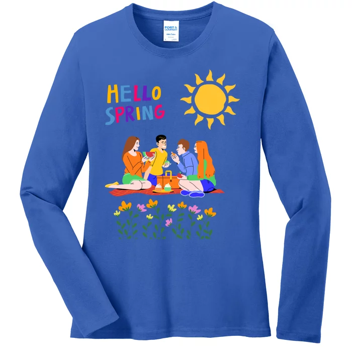 NatureS Celebration: 13th Nowruz Picnic Day Funny Gift Ladies Long Sleeve Shirt