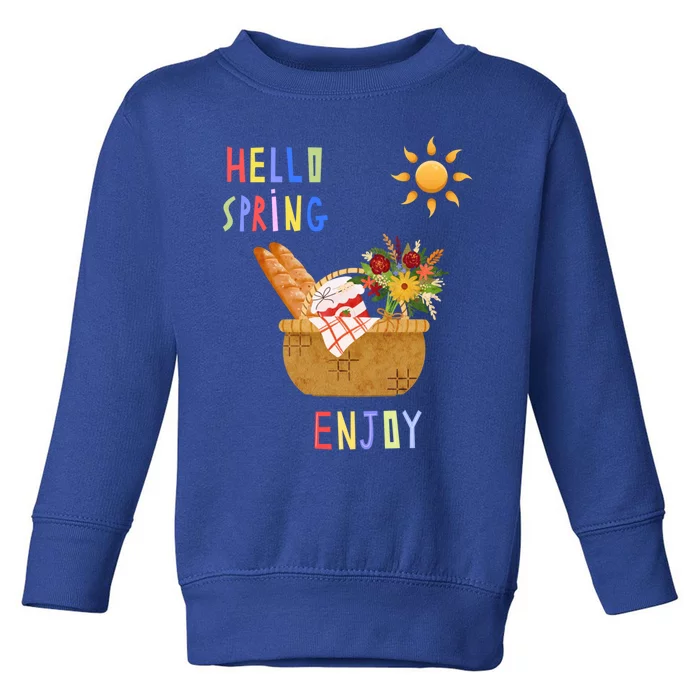 NatureS Celebration: 13th Nowruz Picnic Day Gift Toddler Sweatshirt