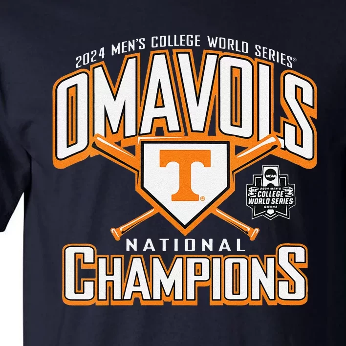 National Champs 2024 Baseball Omavols Tall T-Shirt