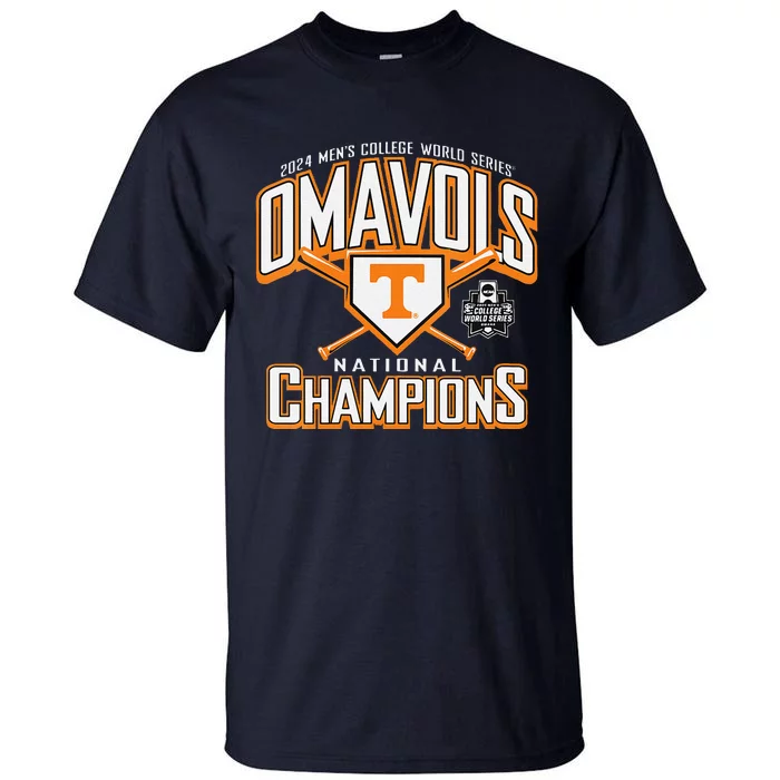 National Champs 2024 Baseball Omavols Tall T-Shirt