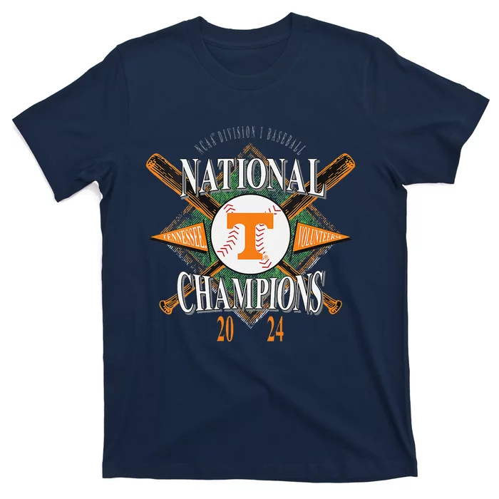 National Champs 2024 Baseball Cws Black T-Shirt