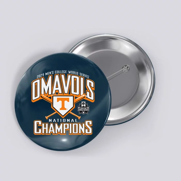 National Champs 2024 Baseball Omavols Button