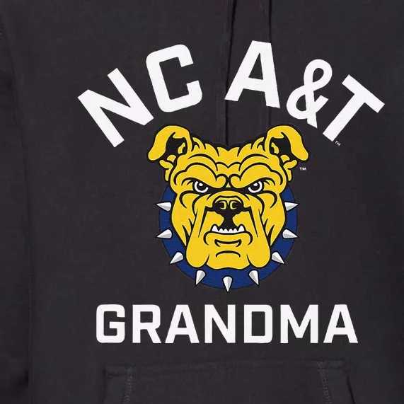 North Carolina A&T State University Aggies Arched Grandma Premium Hoodie