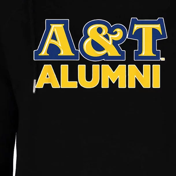 North Carolina A&T State University Aggies Stacked Womens Funnel Neck Pullover Hood