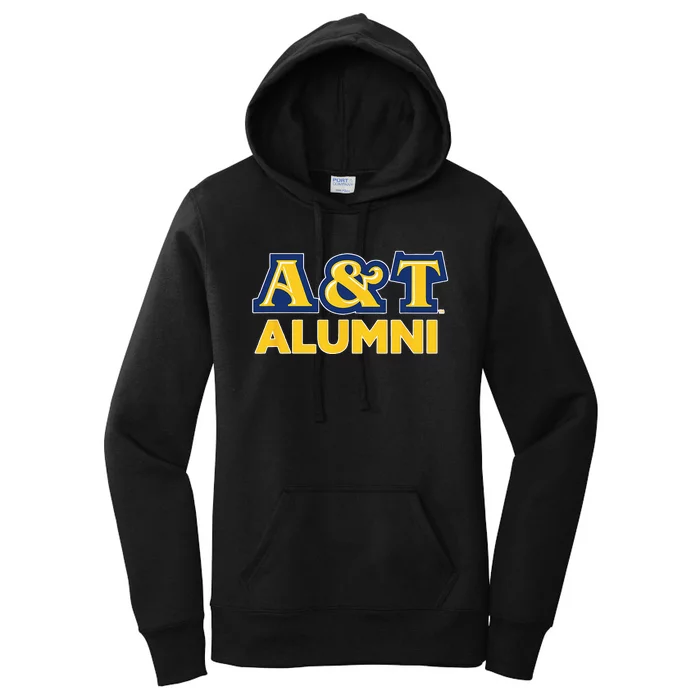 North Carolina A&T State University Aggies Stacked Women's Pullover Hoodie