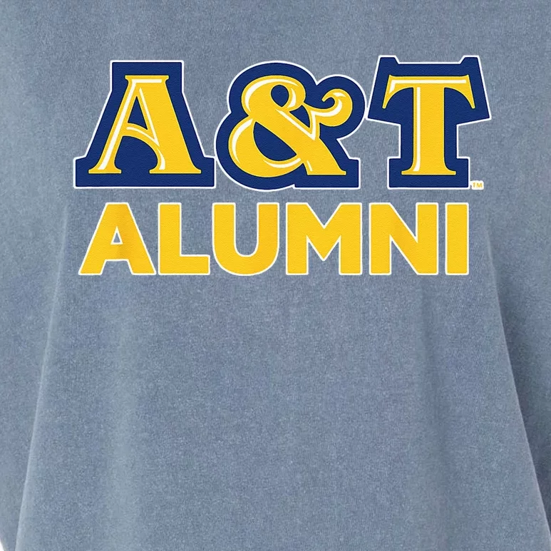 North Carolina A&T State University Aggies Stacked Garment-Dyed Women's Muscle Tee