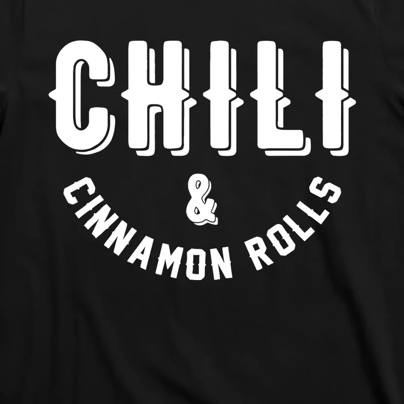 Nebraska Chili And Cinnamon Rolls State Food Souvenir Gift T-Shirt