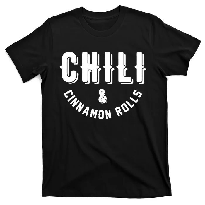 Nebraska Chili And Cinnamon Rolls State Food Souvenir Gift T-Shirt