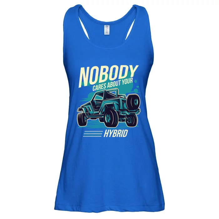 Nobody Cares About Your Hybrid 4 Wheel Drive Off Road Gift Ladies Essential Flowy Tank