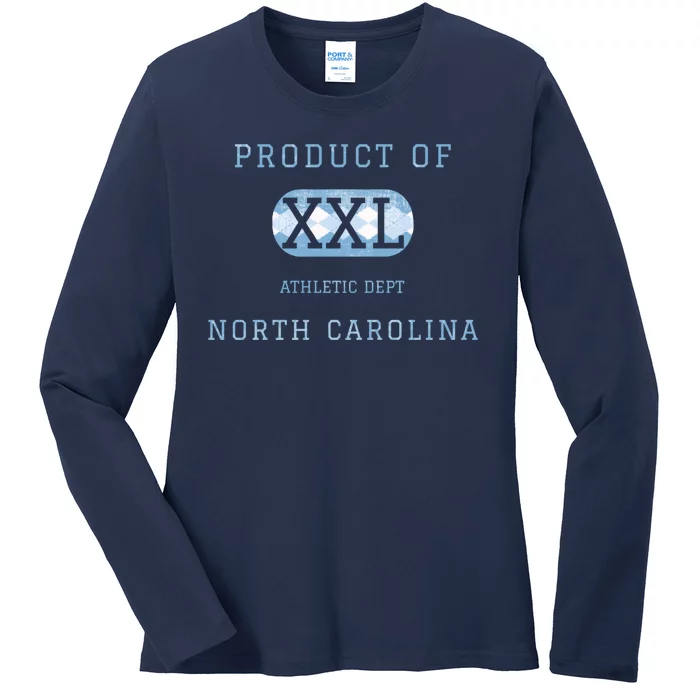 North Carolina Athletic Department Ladies Long Sleeve Shirt