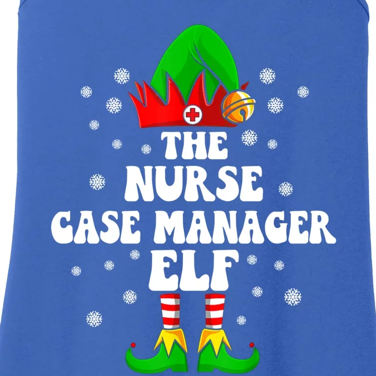 Nurse Case Ager Elf Nursing Christmas Costume Gift Ladies Essential Tank