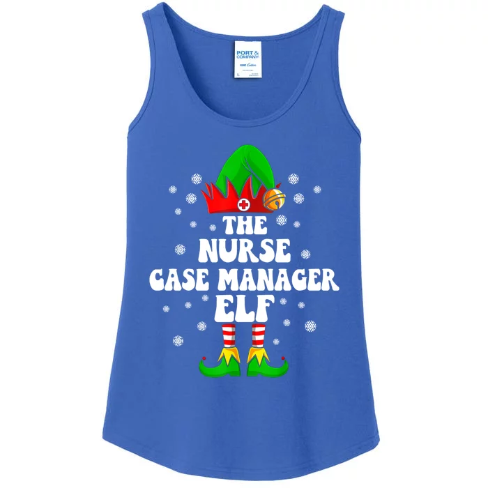 Nurse Case Ager Elf Nursing Christmas Costume Gift Ladies Essential Tank