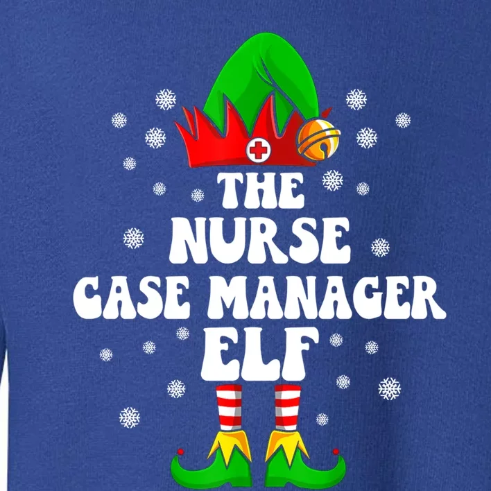 Nurse Case Ager Elf Nursing Christmas Costume Gift Toddler Sweatshirt