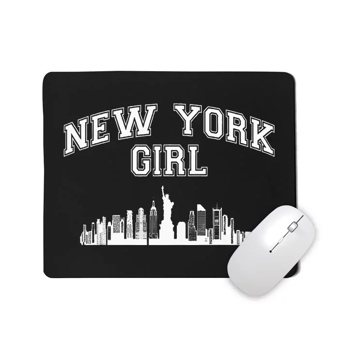 Newyork City Born Nyc New York Girl Mousepad