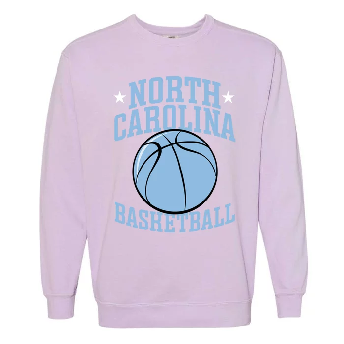 North Carolina Basketball Gift Garment-Dyed Sweatshirt