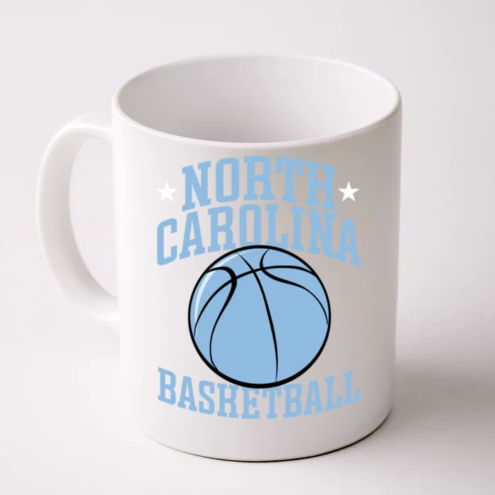 North Carolina Basketball Gift Front & Back Coffee Mug