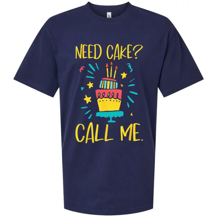 Need Cake Baking Baker Pastry Cake Decorator CakeArtist Sueded Cloud Jersey T-Shirt