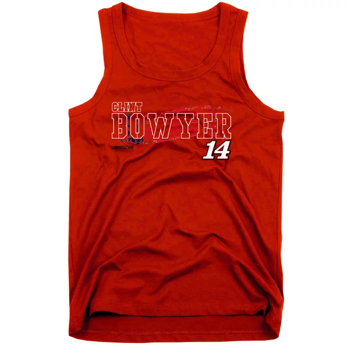 N.A.S.C.A.R Clint Bowyer Flag Tank Top