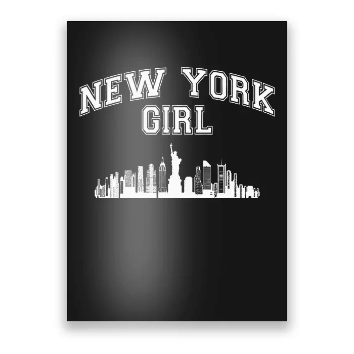 Newyork City Born Nyc New York Girl Poster