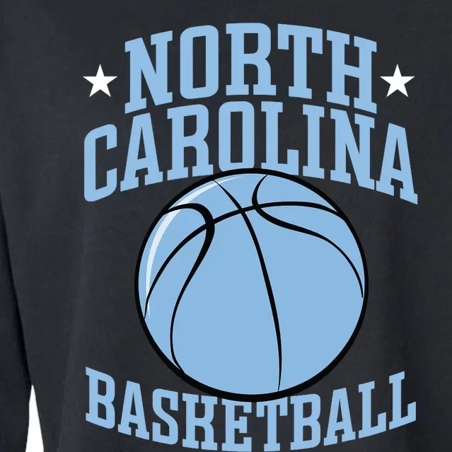 North Carolina Basketball Cropped Pullover Crew