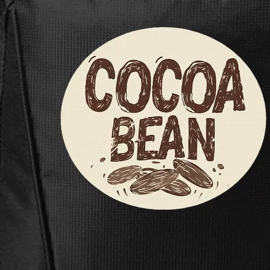 Nice Chocolate Bean For Cocoa Lovers City Backpack