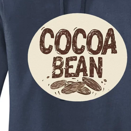 Nice Chocolate Bean For Cocoa Lovers Women's Pullover Hoodie