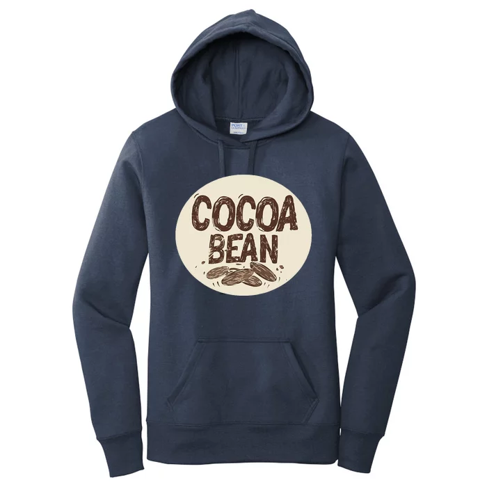 Nice Chocolate Bean For Cocoa Lovers Women's Pullover Hoodie