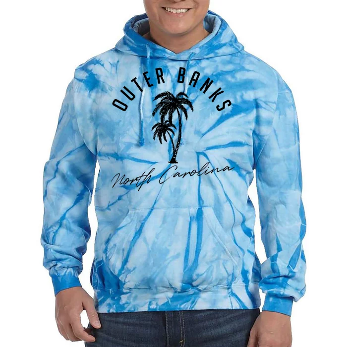 North Carolina Beach Tie Dye Hoodie