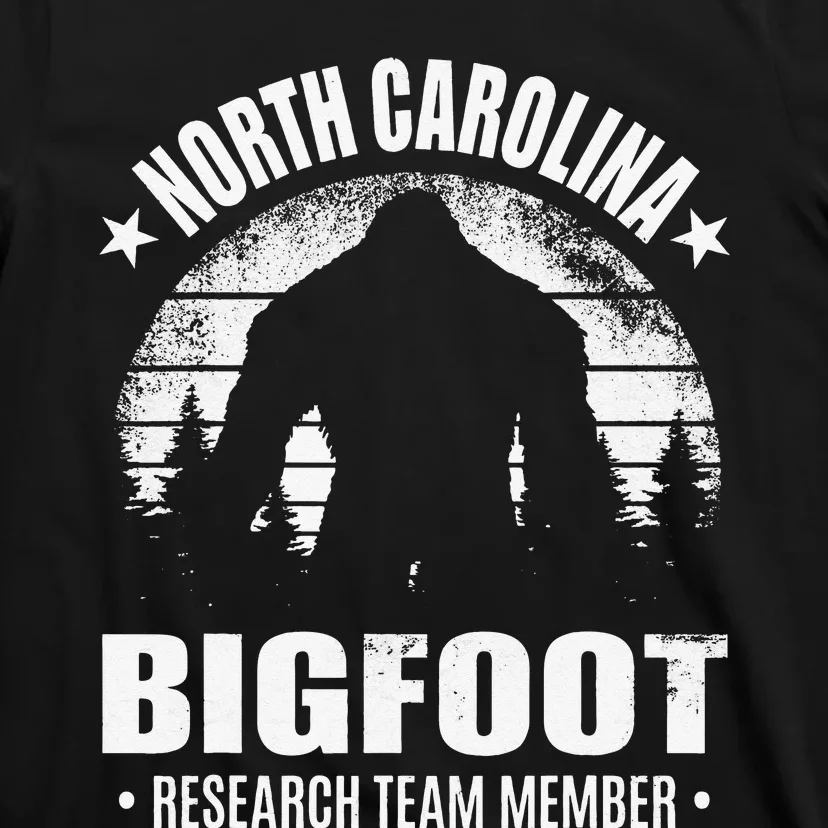 North Carolina Bigfoot Research Team Member Sasquatch Sunset T-Shirt