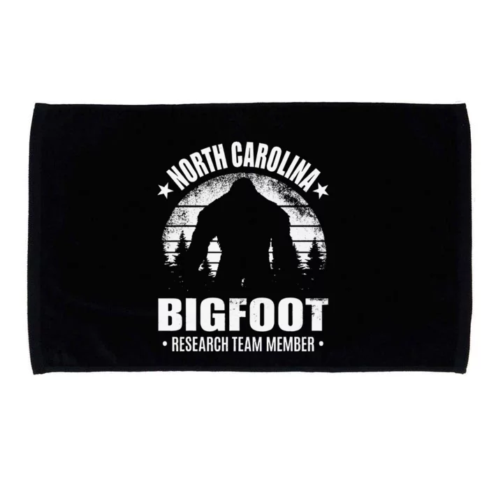 North Carolina Bigfoot Research Team Member Sasquatch Sunset Microfiber Hand Towel