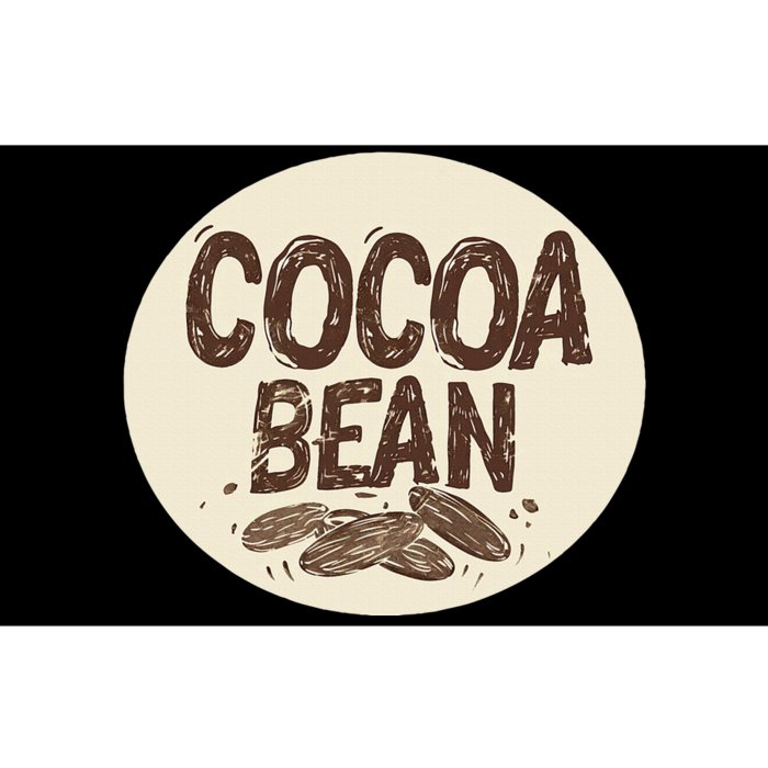 Nice Chocolate Bean For Cocoa Lovers Bumper Sticker