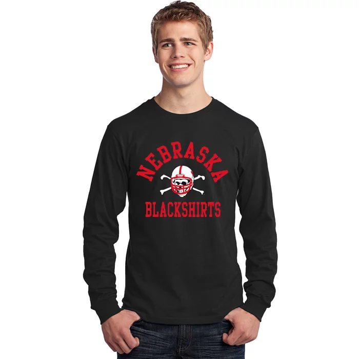 N.E.B.R.A.S.K.A Cornhuskers Blackshirts Long Sleeve Shirt