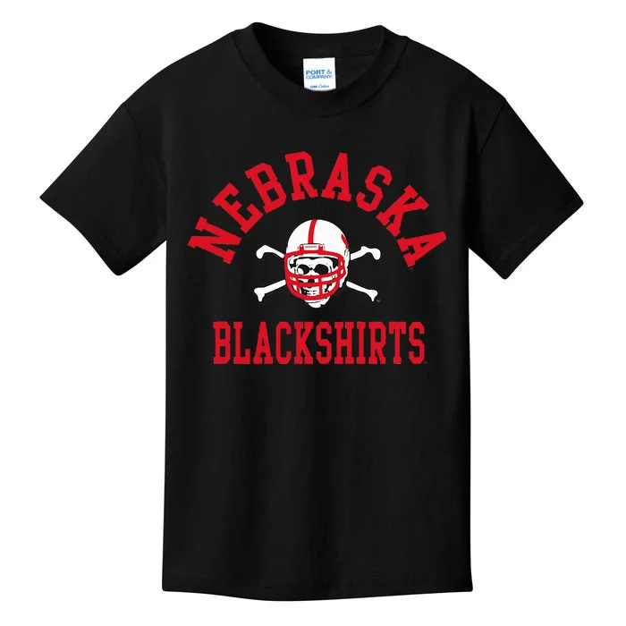 N.E.B.R.A.S.K.A Cornhuskers Blackshirts Kids T-Shirt