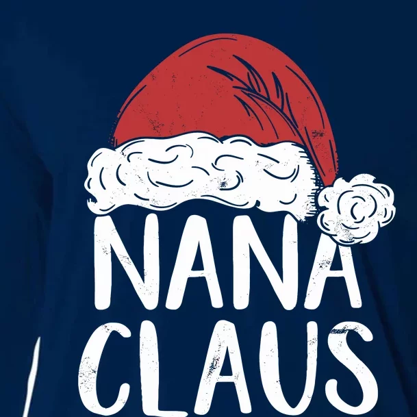 Nana Claus Christmas Costume Gift Santa Matching Family Xmas Cooling Performance Long Sleeve Crew